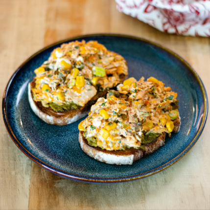 Spicy Tuna Sourdough Melt