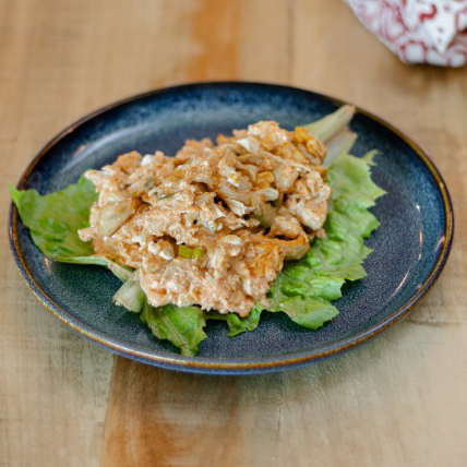 Buffalo Chicken Lettuce Boats