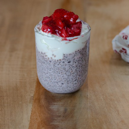 Strawberry Chia Pudding