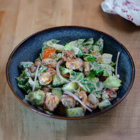 Crunchy Gnocchi Salad