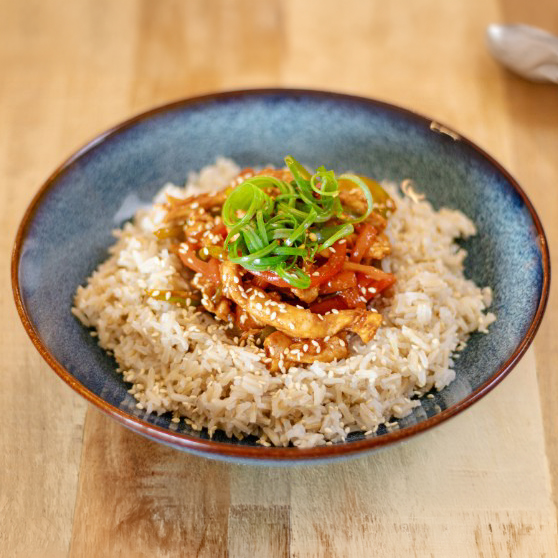 Gochujang Chicken Rice Bowls